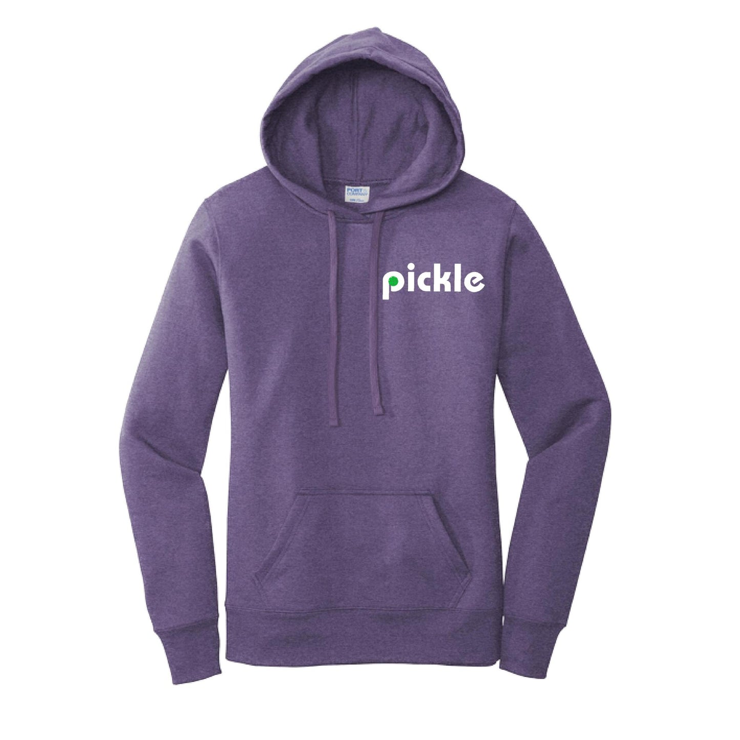 Pickle (Customizable) | Women’s Fitted Hoodie Pickleball Sweatshirt | 50% Cotton 50% Poly Fleece