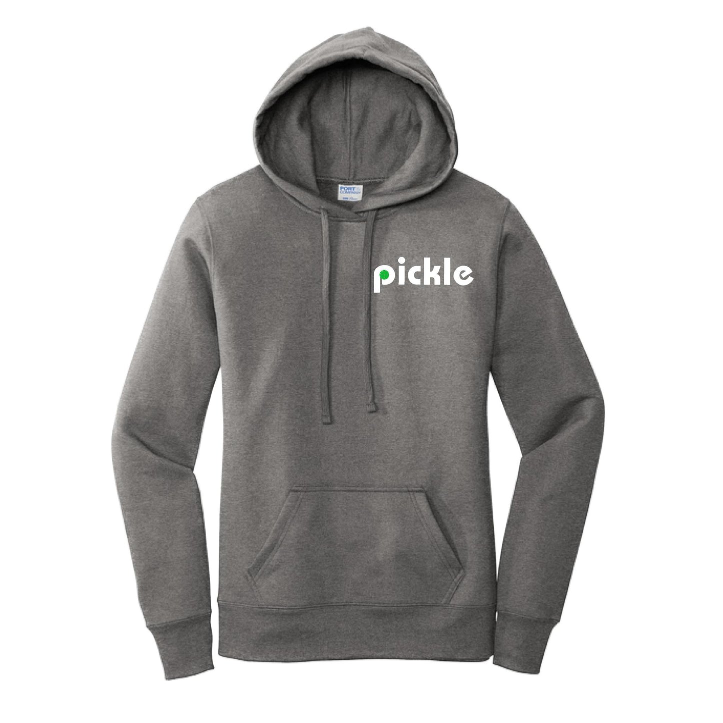 Pickle (Customizable) | Women’s Fitted Hoodie Pickleball Sweatshirt | 50% Cotton 50% Poly Fleece