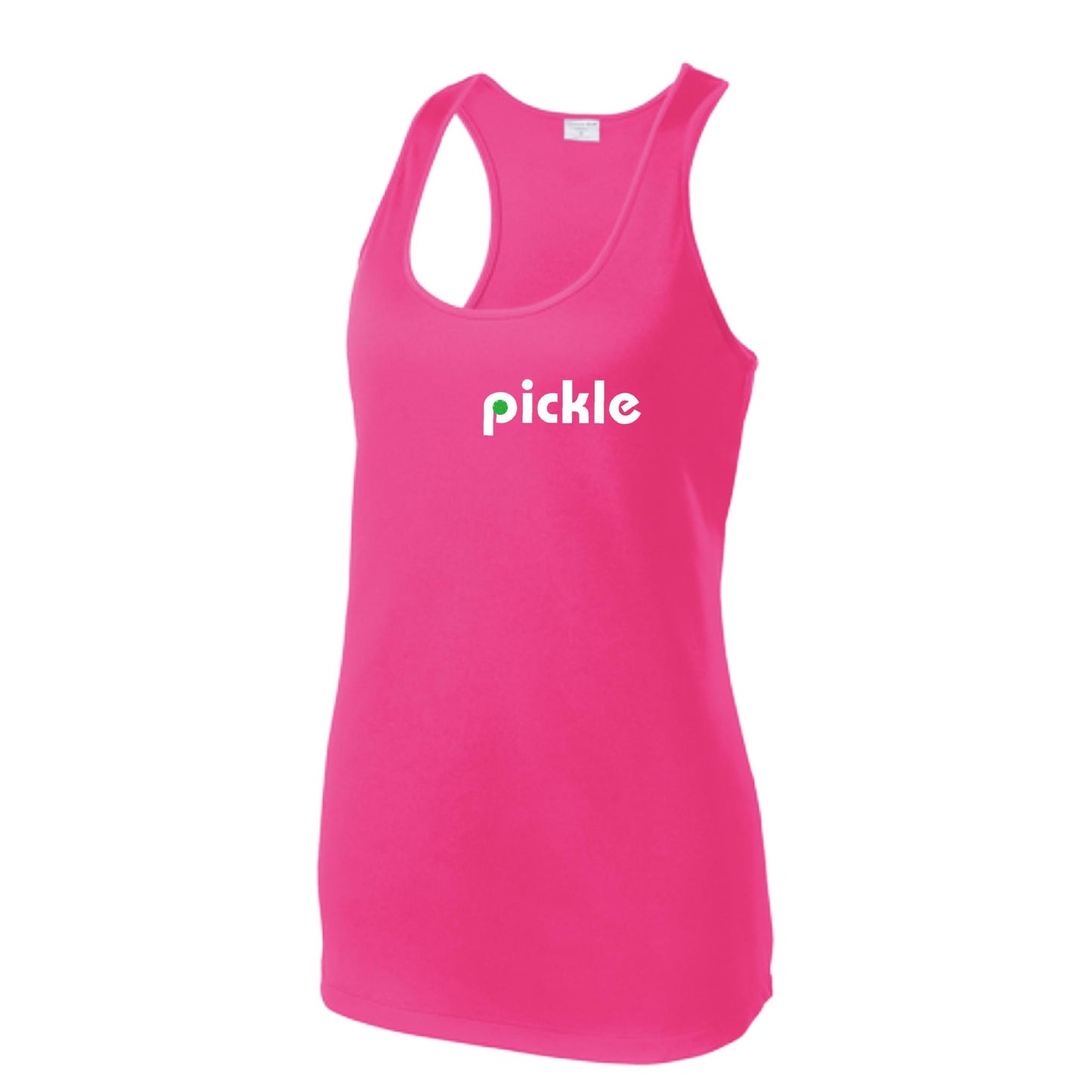 Pickle (Customizable) | Women's Racerback Pickleball Tank | 100% Polyester