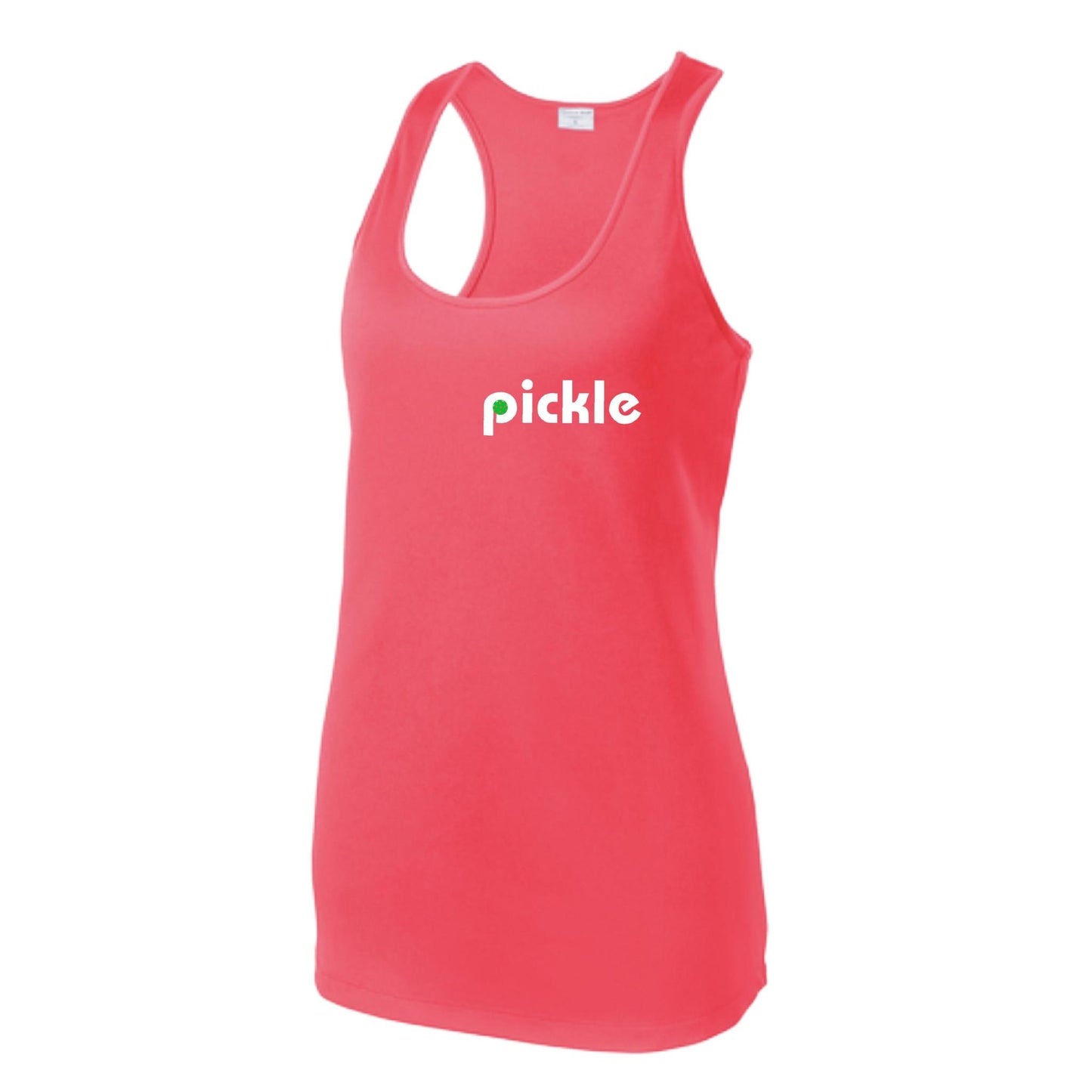 Pickle (Customizable) | Women's Racerback Pickleball Tank | 100% Polyester
