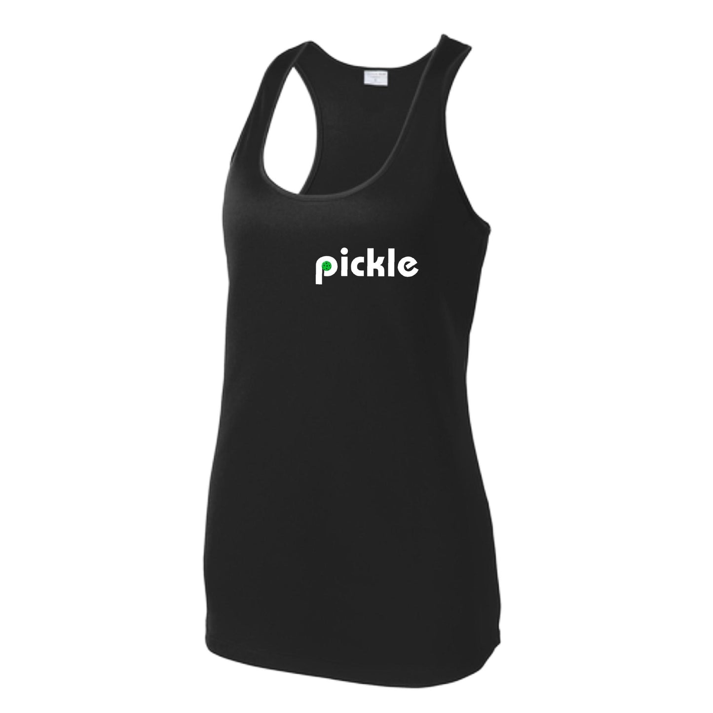 Pickle (Customizable) | Women's Racerback Pickleball Tank | 100% Polyester