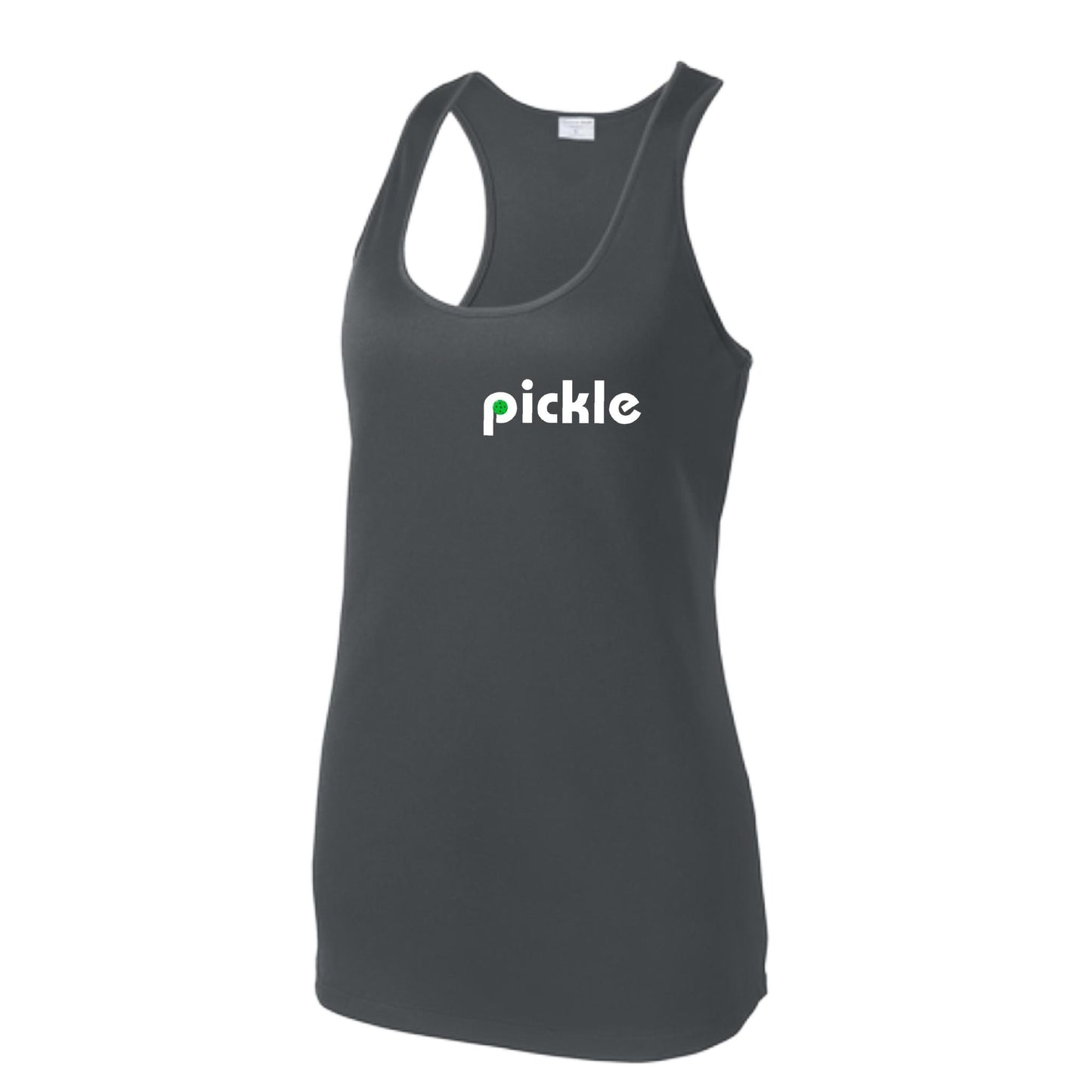 Pickle (Customizable) | Women's Racerback Pickleball Tank | 100% Polyester