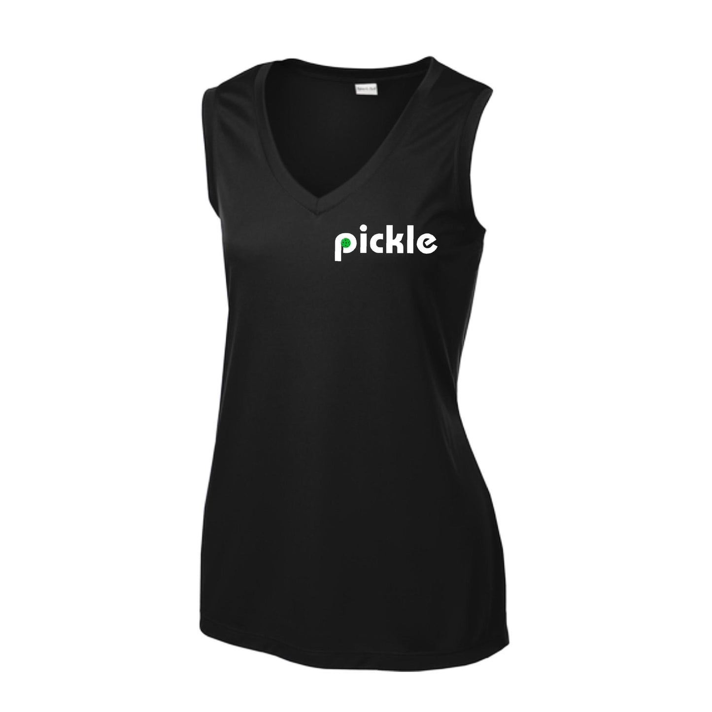 Pickle (Customizable) | Women’s Sleeveless Athletic Performance T-Shirt | 100% Polyester