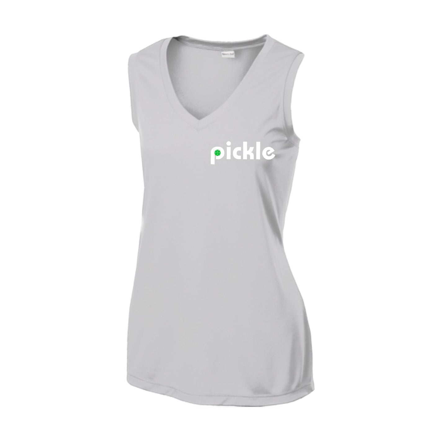 Pickle (Customizable) | Women’s Sleeveless Athletic Performance T-Shirt | 100% Polyester