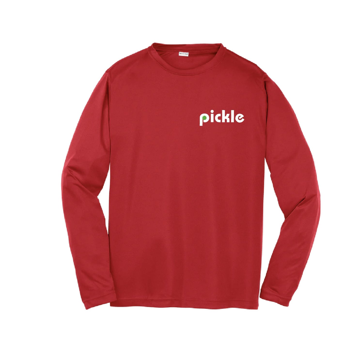 Pickle (Customizable) | Youth Long Sleeve Pickleball Performance T-Shirts | 100% Polyester