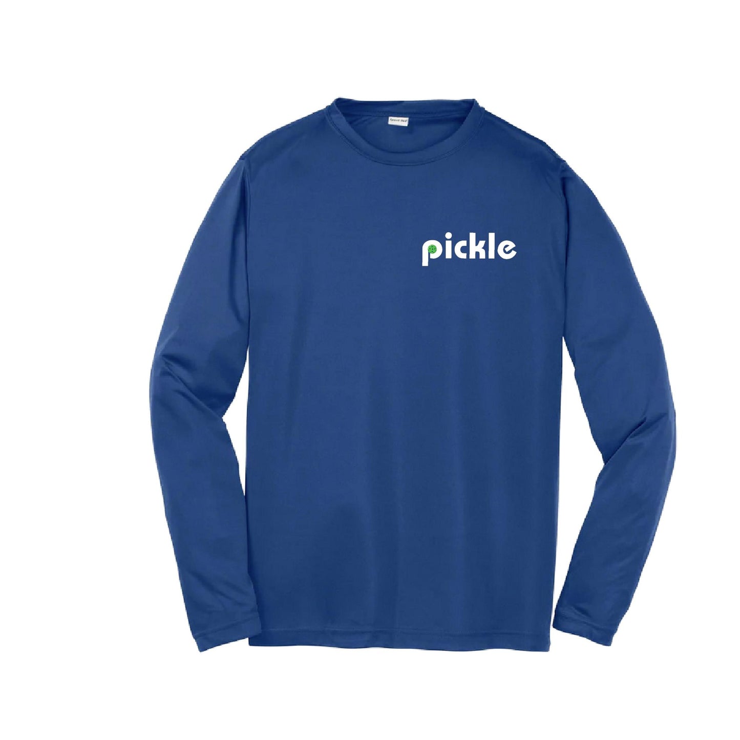 Pickle (Customizable) | Youth Long Sleeve Pickleball Performance T-Shirts | 100% Polyester