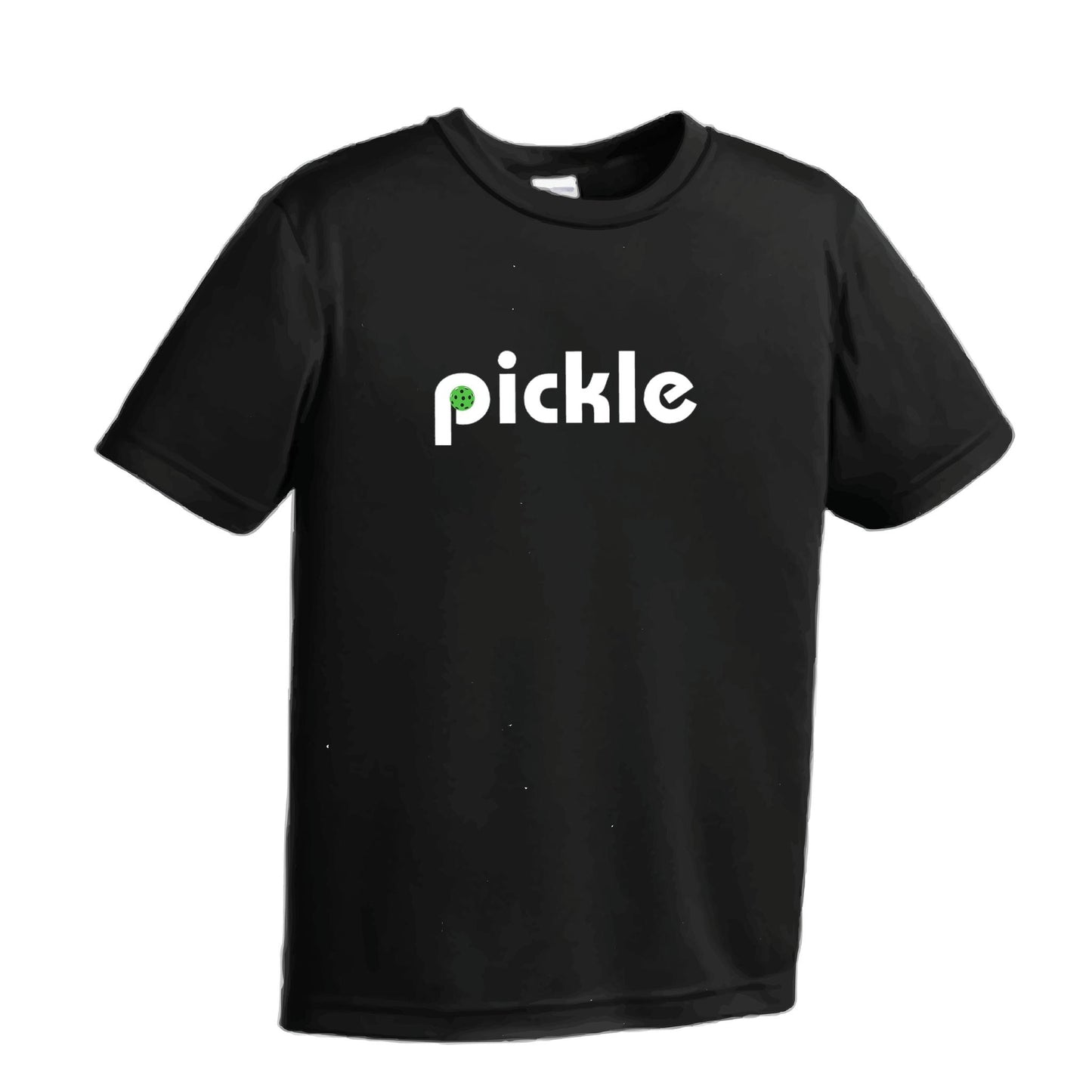 Pickle (Customizable) | Youth Short Sleeve Pickleball Performance T-Shirts | 100% Polyester