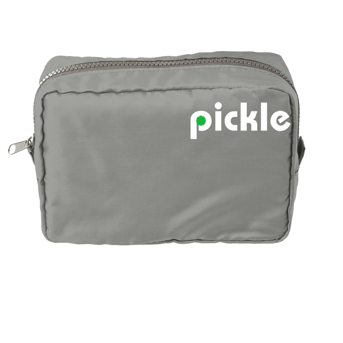 Pickle | Pickleball Dimensional Cosmetic Pouch Bag | Small Size Court Dimensional Bag