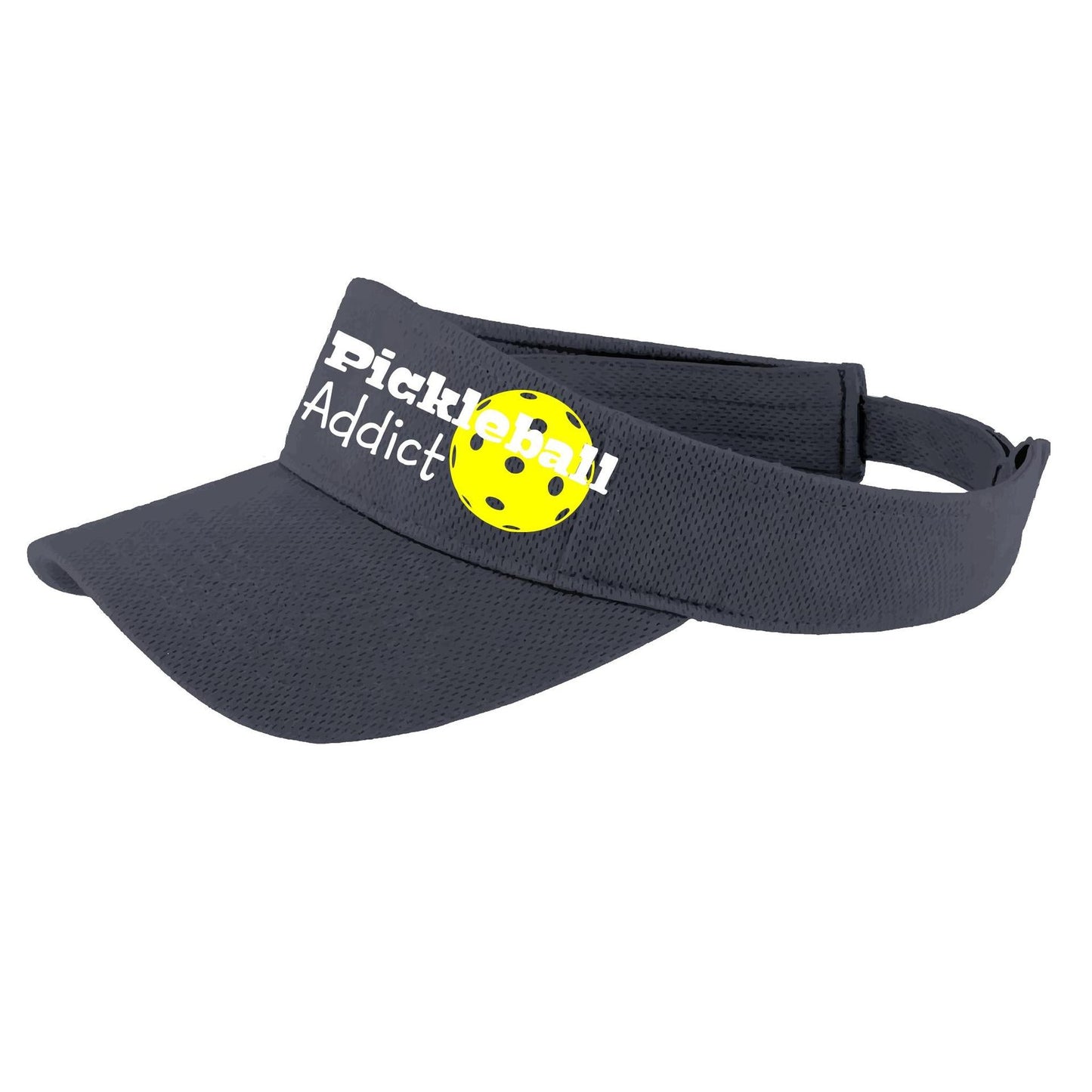 Pickleball Addict | Pickleball Visors | Moisture Wicking 100% Polyester