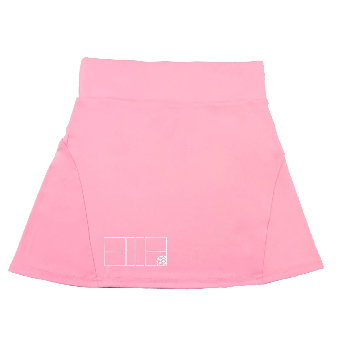 Pickleball Court (White) | Women's Flirty Pickleball Skort