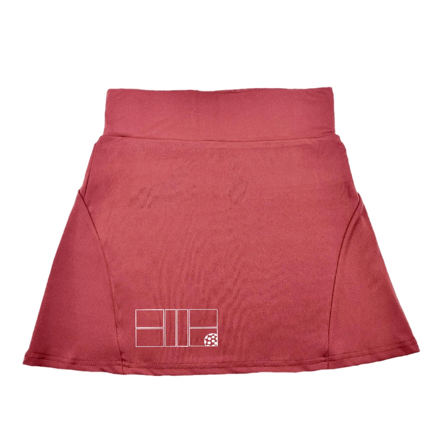 Pickleball Court (White) | Women's Flirty Pickleball Skort