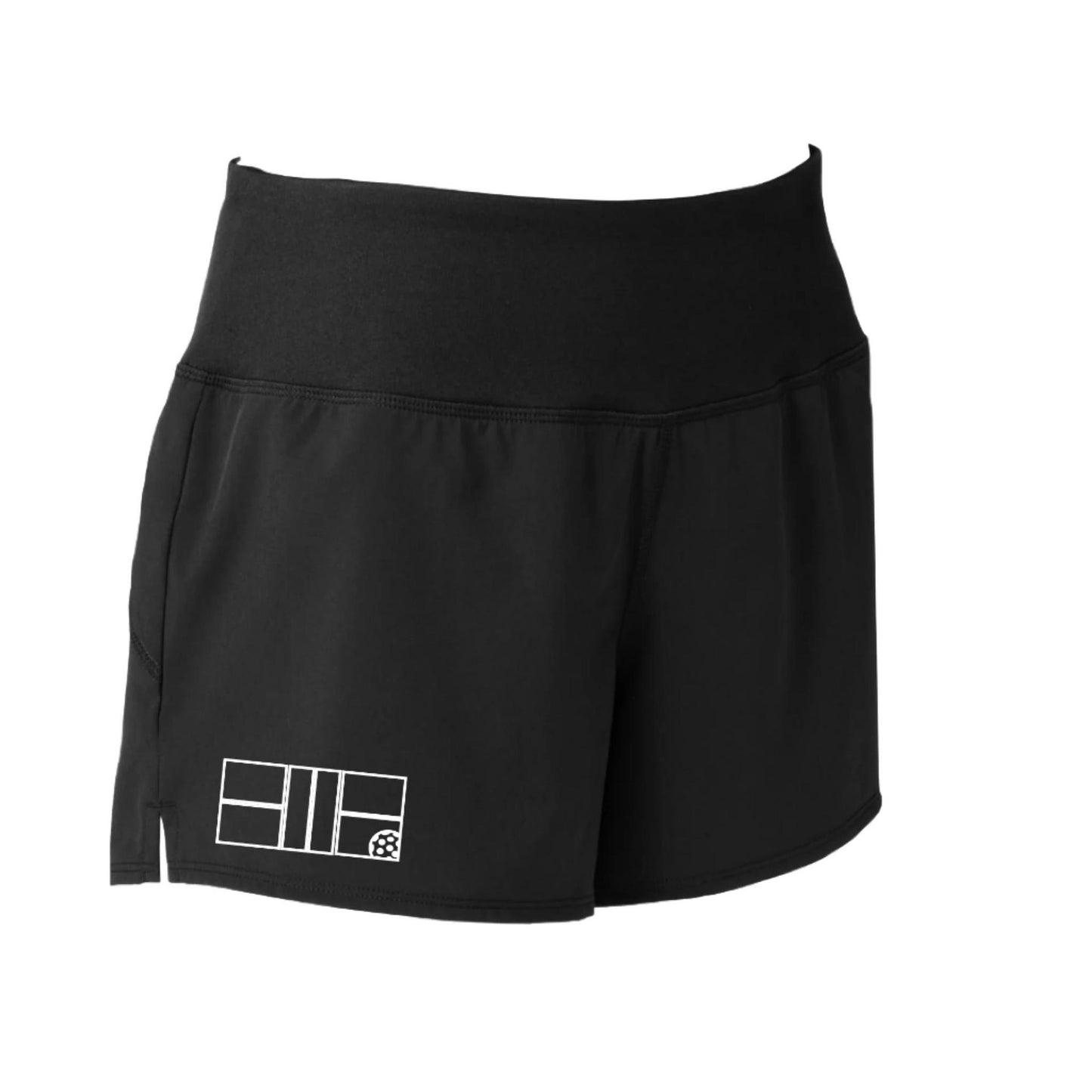 Pickleball Court (White) | Women's Pickleball Shorts