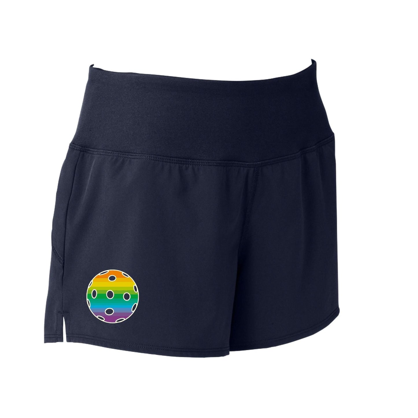 Pickleball Customizable (Colors Yellow, White, Purple, Rainbow, Red) | Women's Pickleball Shorts