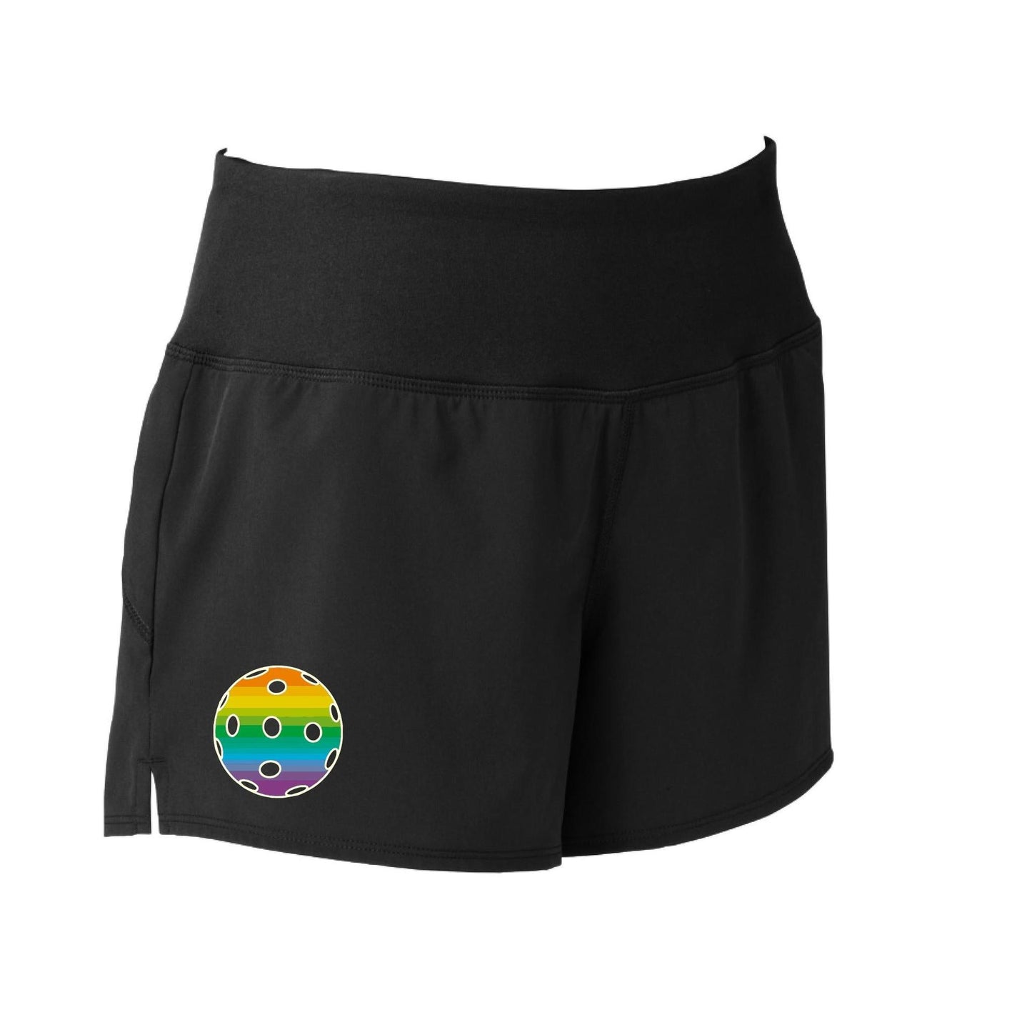 Pickleball Customizable (Colors Yellow, White, Purple, Rainbow, Red) | Women's Pickleball Shorts