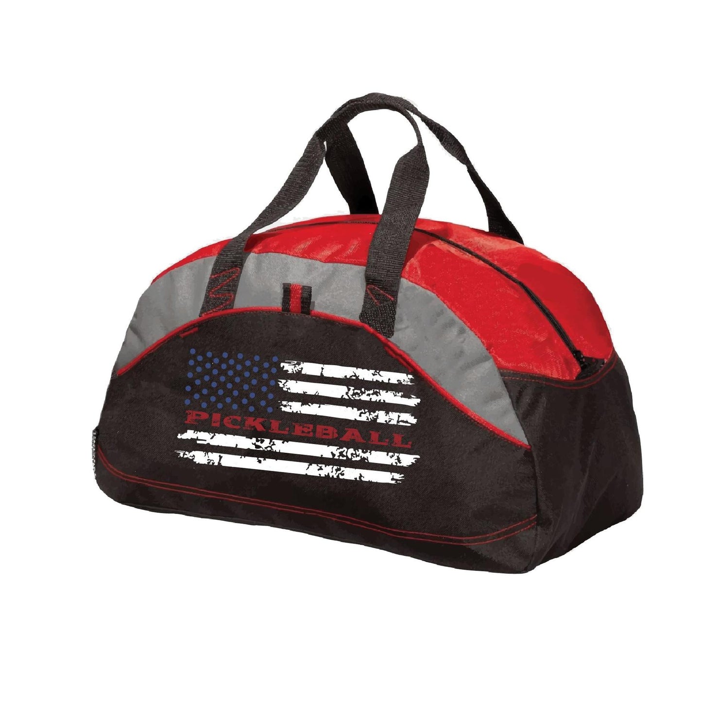 Pickleball Flag | Pickleball Sports Duffel | Medium Size Court Bag