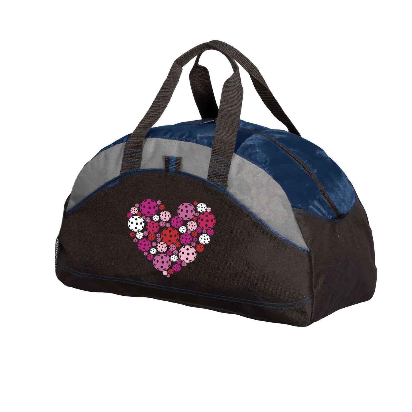 Pickleball Heart | Pickleball Sports Duffel | Medium Size Court Bag