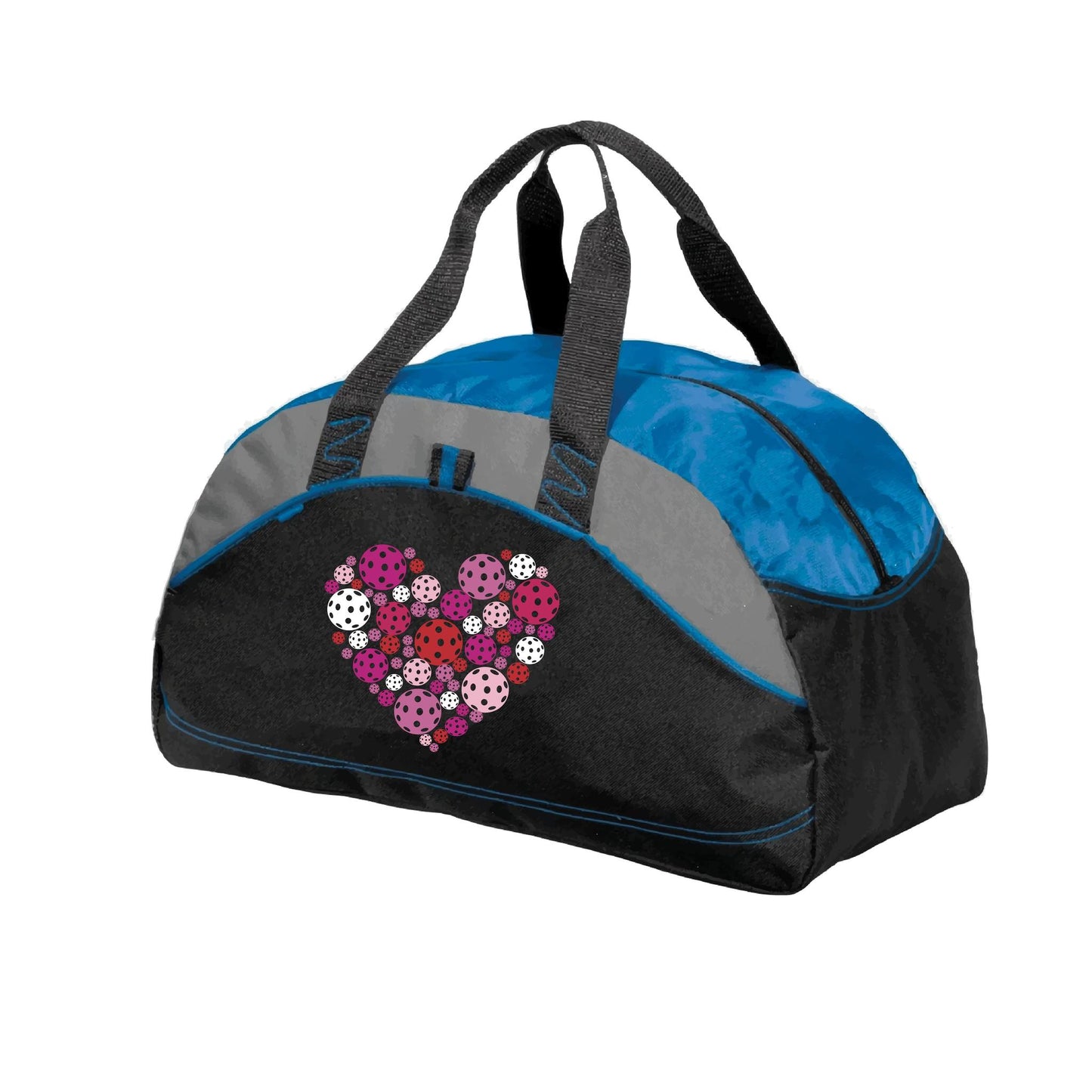 Pickleball Heart | Pickleball Sports Duffel | Medium Size Court Bag