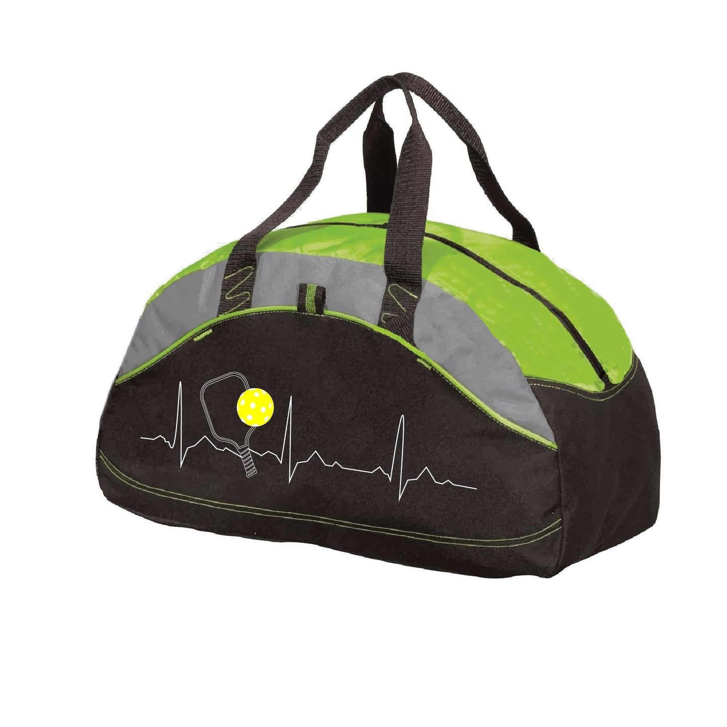 Pickleball Heartbeat EKG | Pickleball Sports Duffel | Medium Size Court Bag
