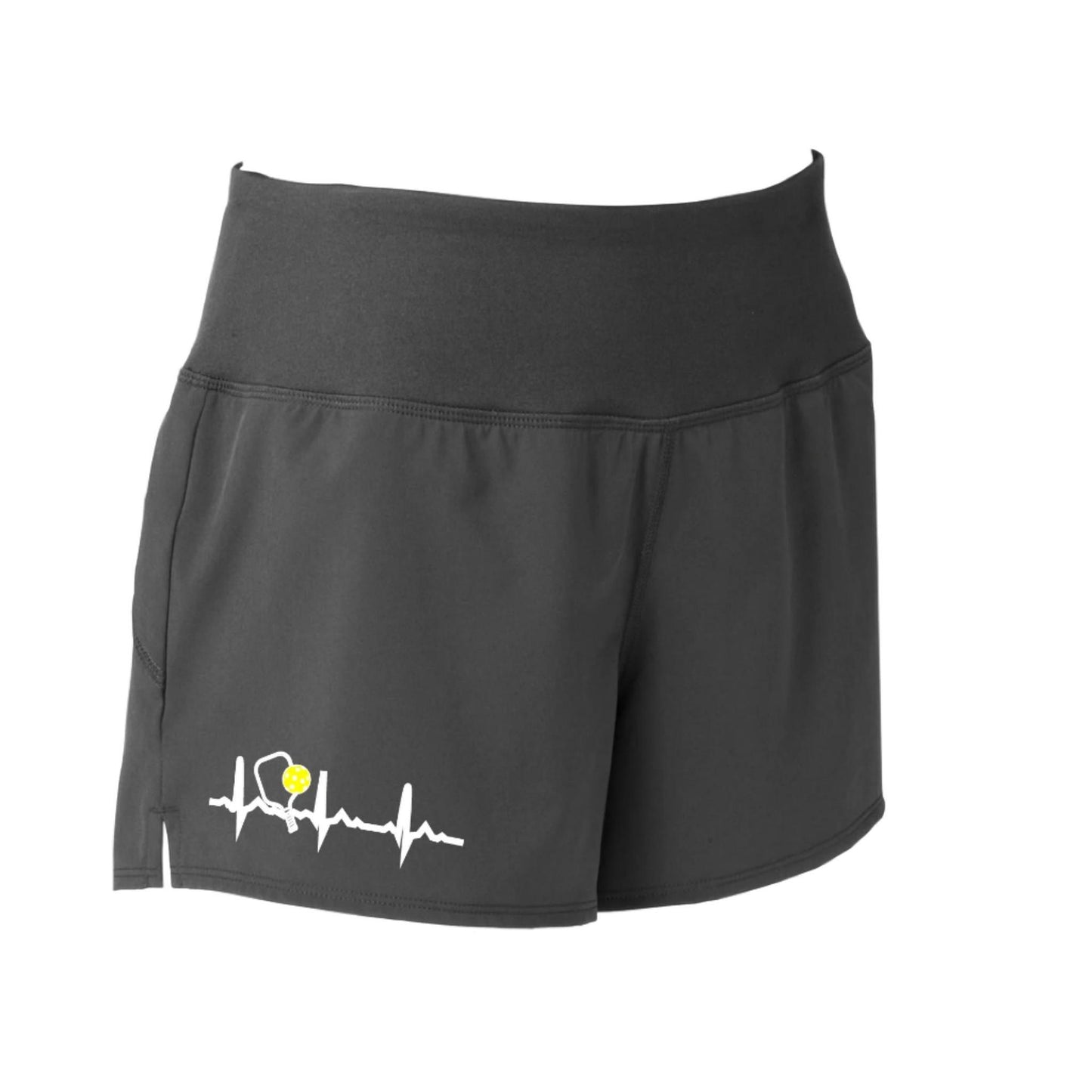 Pickleball Heartbeat EKG | Women's Pickleball Shorts