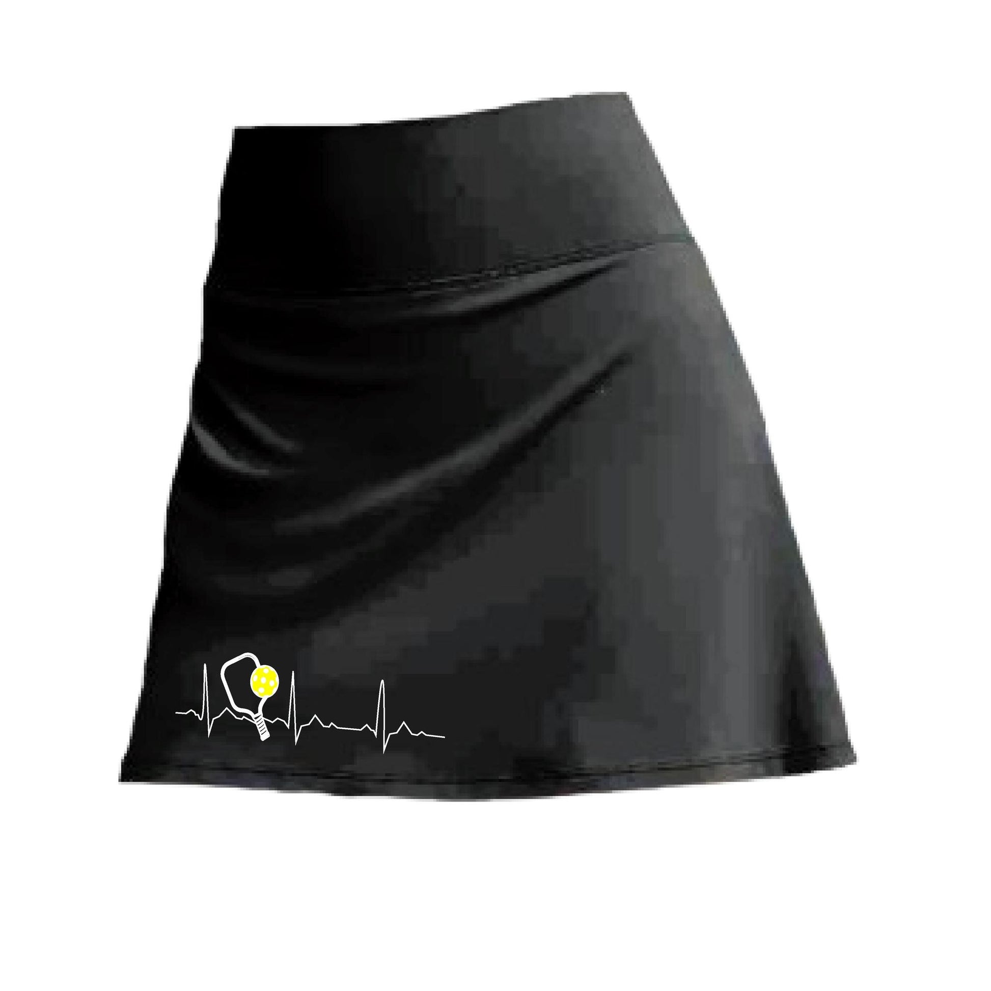 Customizable Two Skorts Set (Black & Grey) | Pickleball Women’s Skorts | High-Performance Skorts with Shorts and Pockets