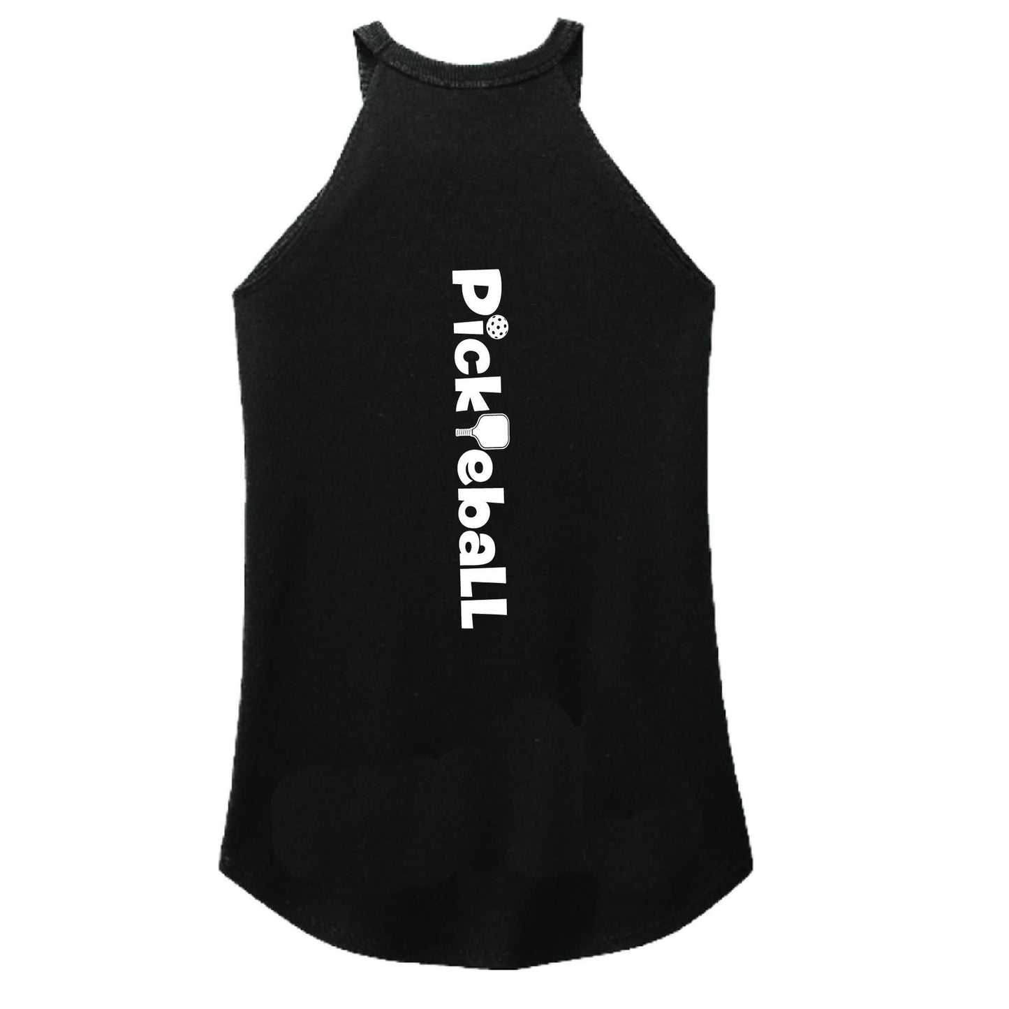 Pickleball Horizontal | Clearance Women’s Rocker Athletic Tank | 75/13/12 Poly/Cotton/Rayon