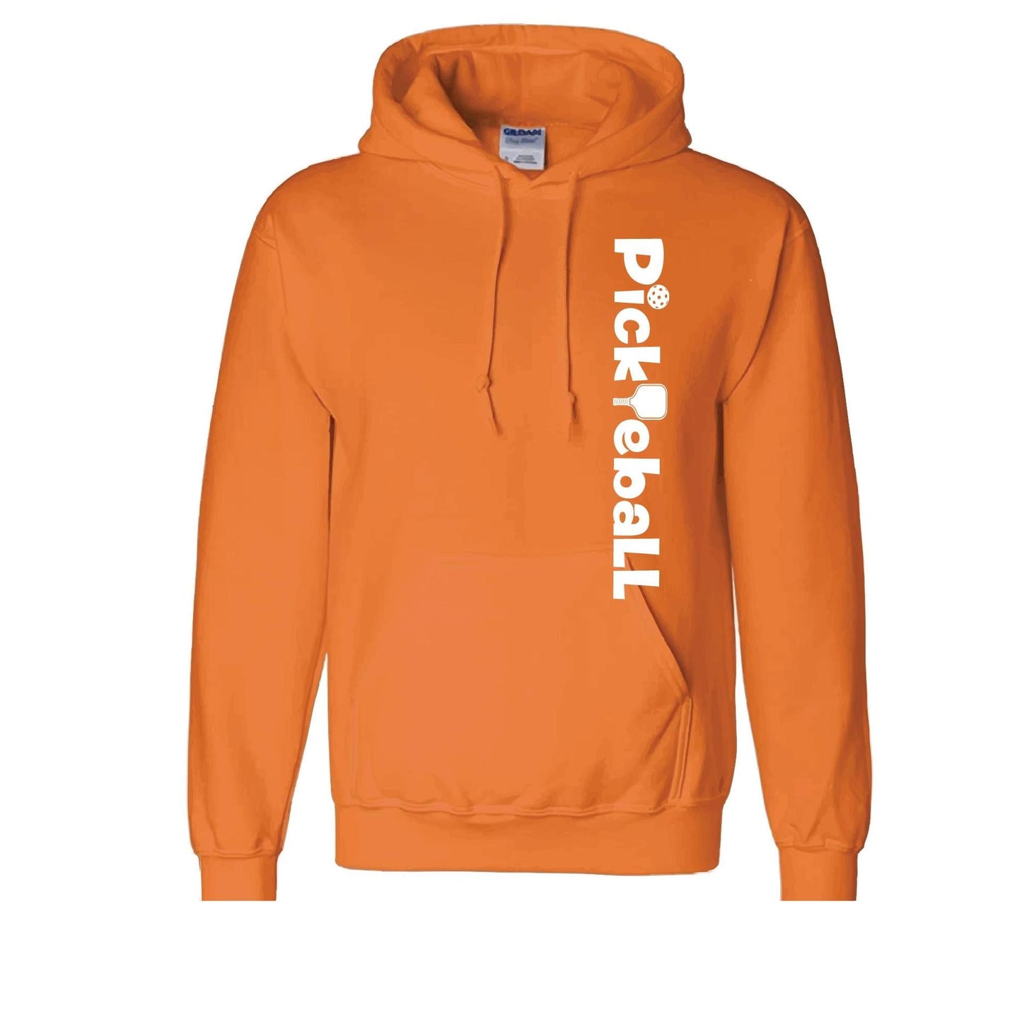 Pickleball Horizontal (Customizable) | Unisex Hoodie Pickleball Sweatshirt | 50% Cotton 50% Polyester