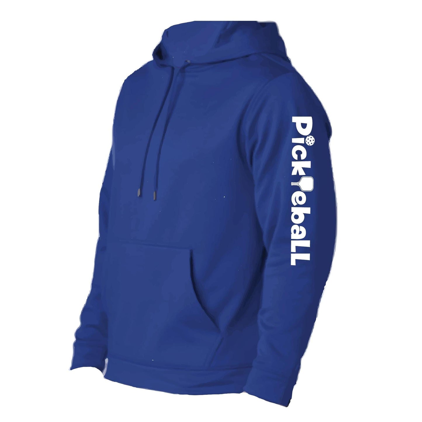Pickleball Horizontal (Customizable) | Unisex Hoodie Pickleball Sweatshirt | 50% Cotton 50% Polyester