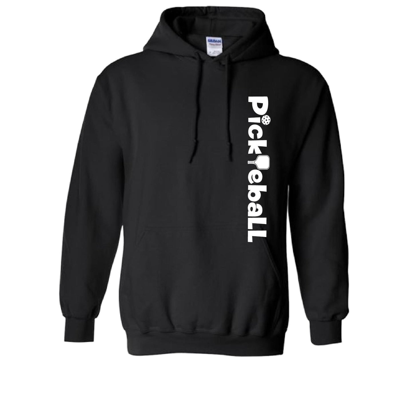 Pickleball Horizontal (Customizable) | Unisex Hoodie Pickleball Sweatshirt | 50% Cotton 50% Polyester
