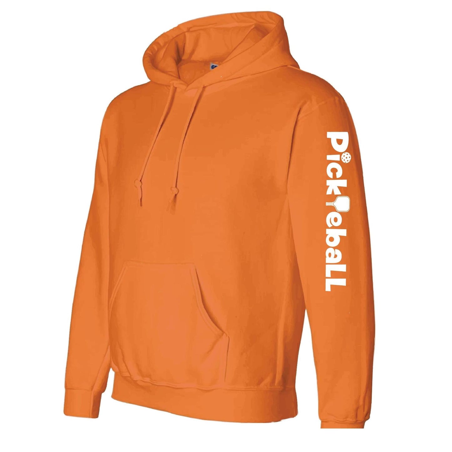 Pickleball Horizontal (Customizable) | Unisex Hoodie Pickleball Sweatshirt | 50% Cotton 50% Polyester