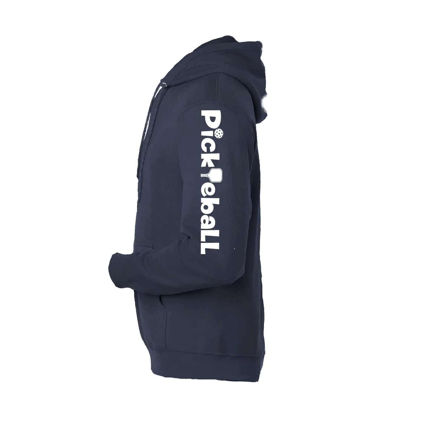 Pickleball Horizontal (Customizable) | Women’s Fitted Hoodie Pickleball Sweatshirt | 50% Cotton 50% Poly Fleece