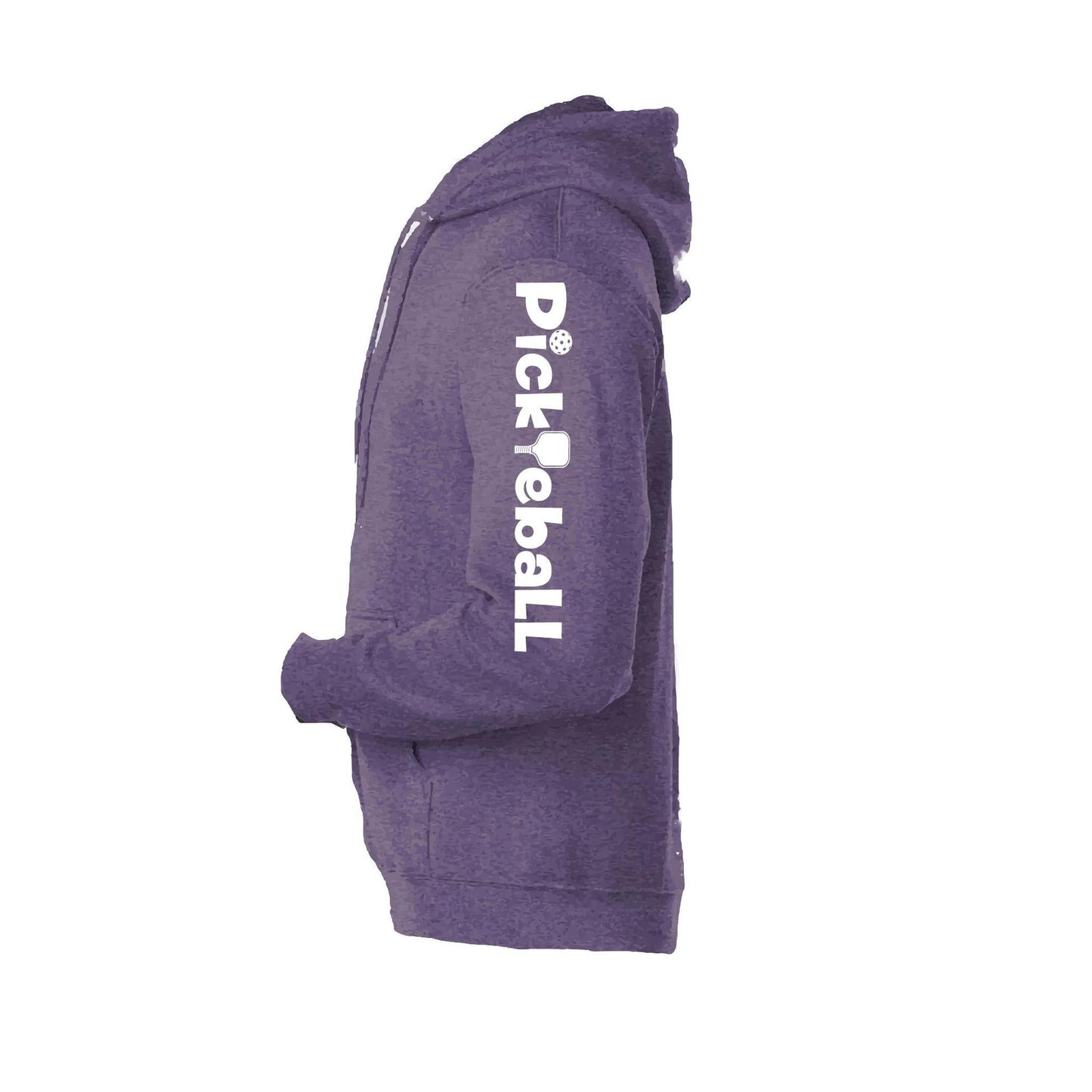 Pickleball Horizontal (Customizable) | Women’s Fitted Hoodie Pickleball Sweatshirt | 50% Cotton 50% Poly Fleece