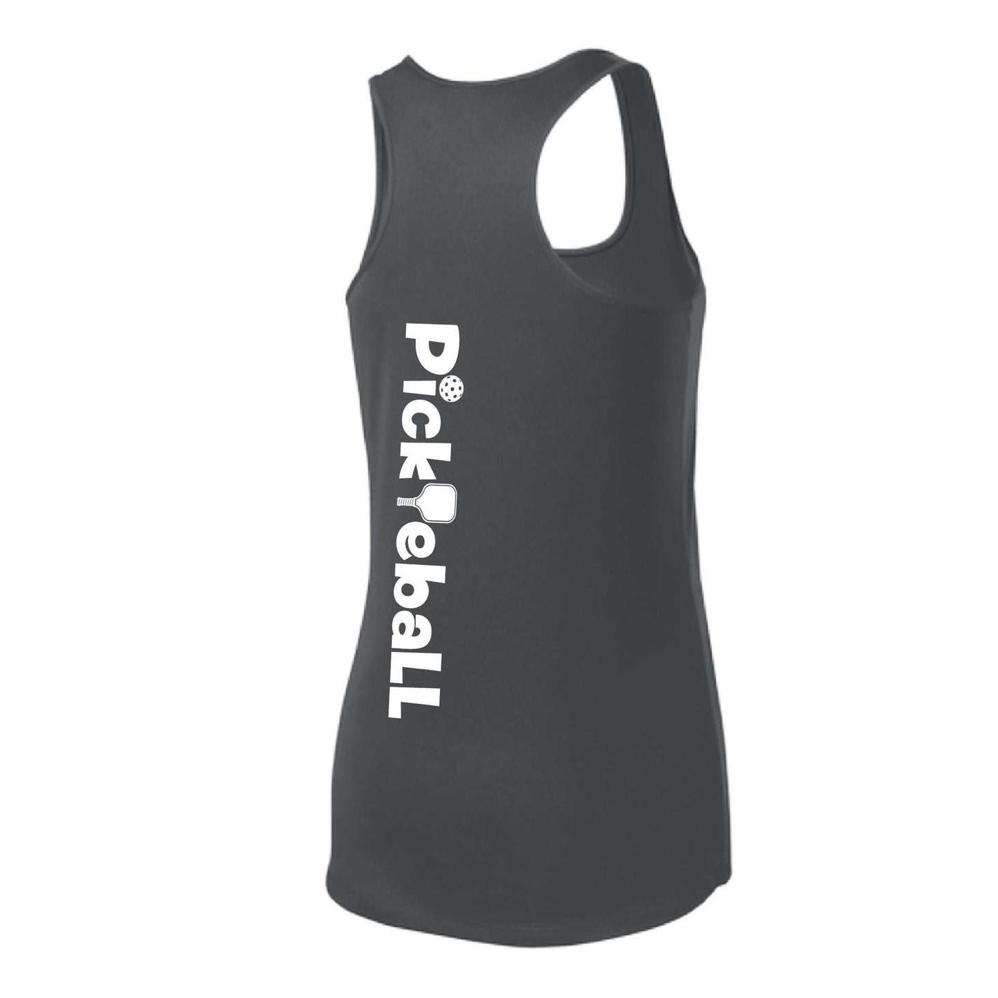 Pickleball Horizontal (Customizable) | Women's Racerback Pickleball Tank | 100% Polyester