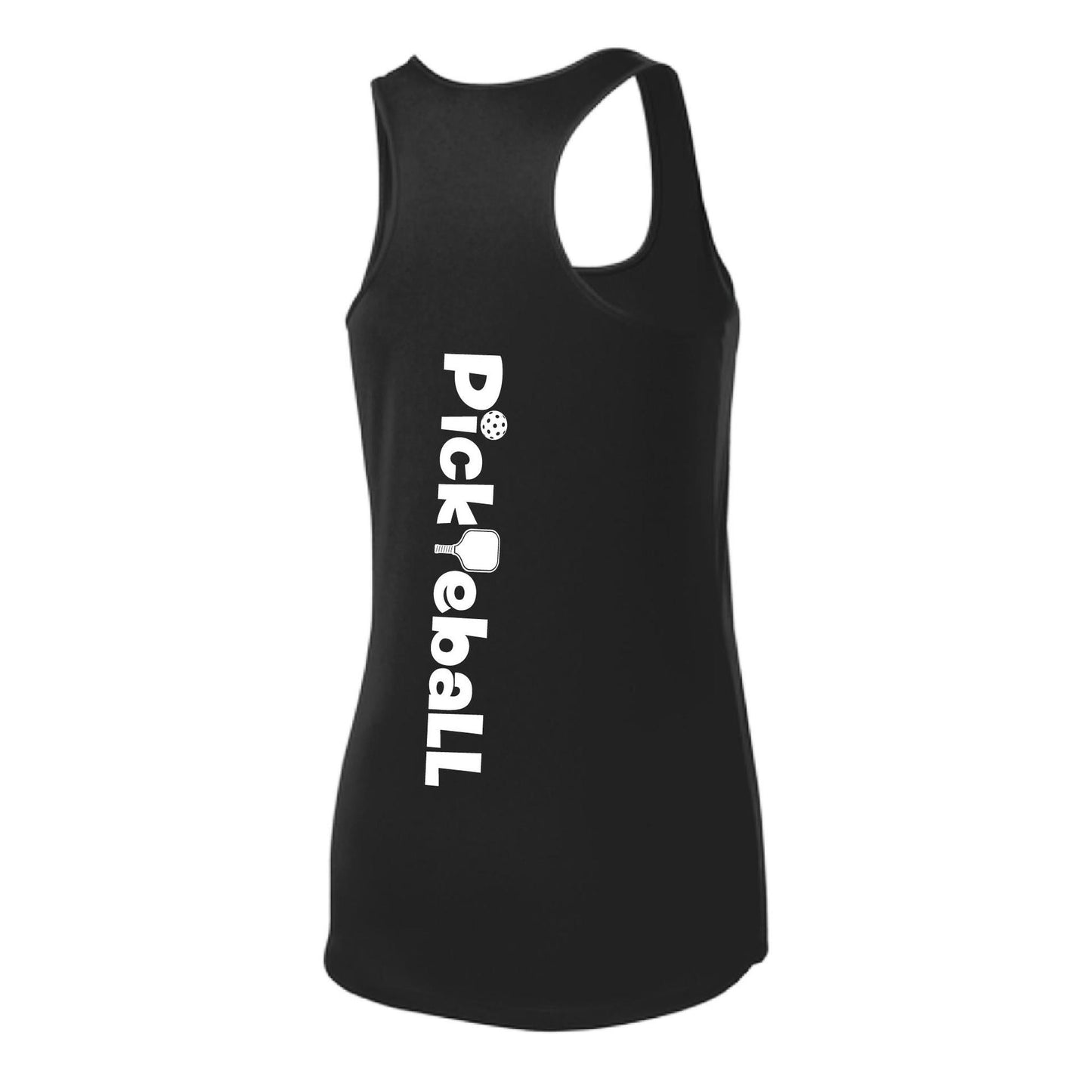 Pickleball Horizontal (Customizable) | Women's Racerback Pickleball Tank | 100% Polyester