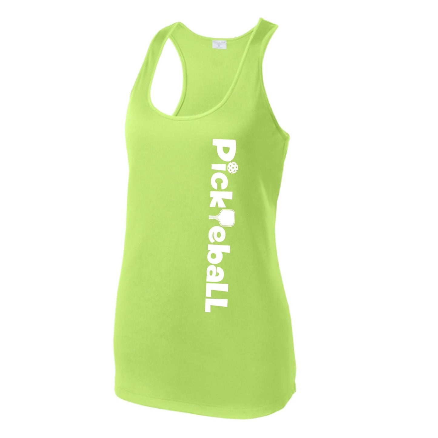 Pickleball Horizontal (Customizable) | Women's Racerback Pickleball Tank | 100% Polyester
