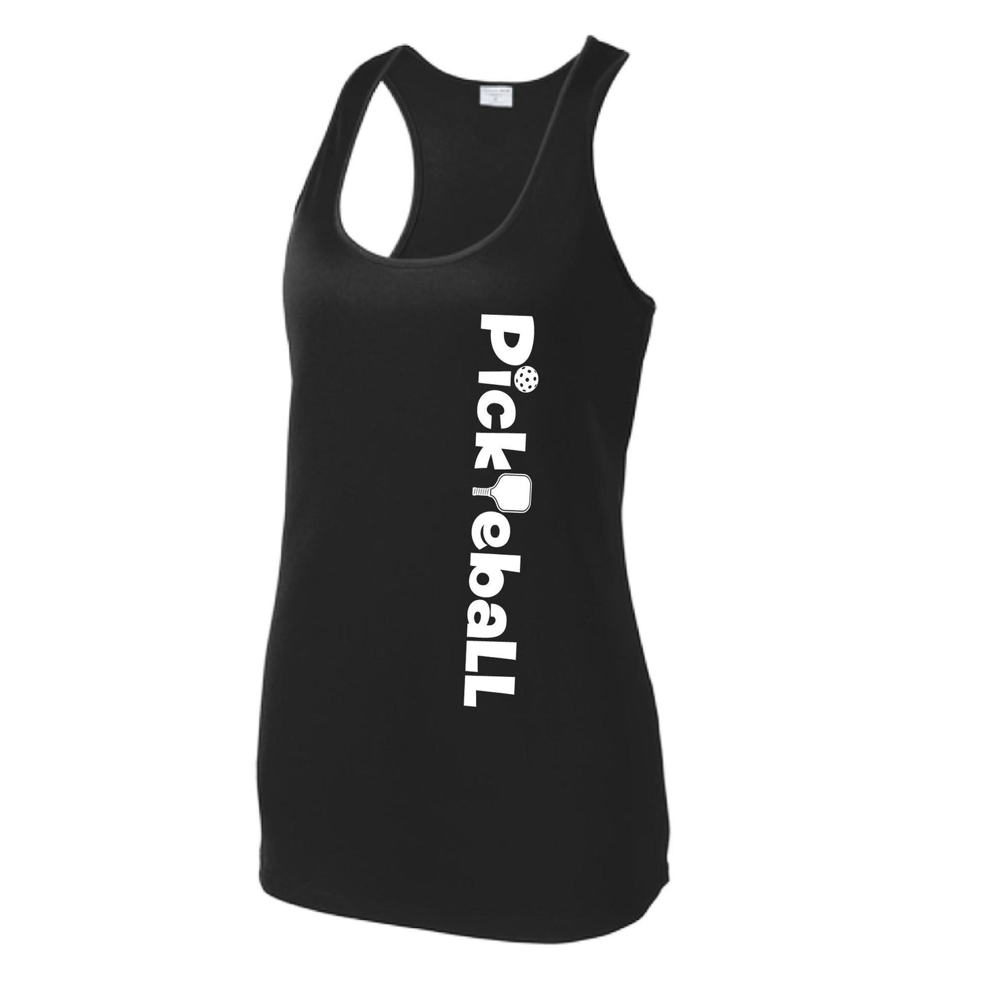 Pickleball Horizontal (Customizable) | Women's Racerback Pickleball Tank | 100% Polyester