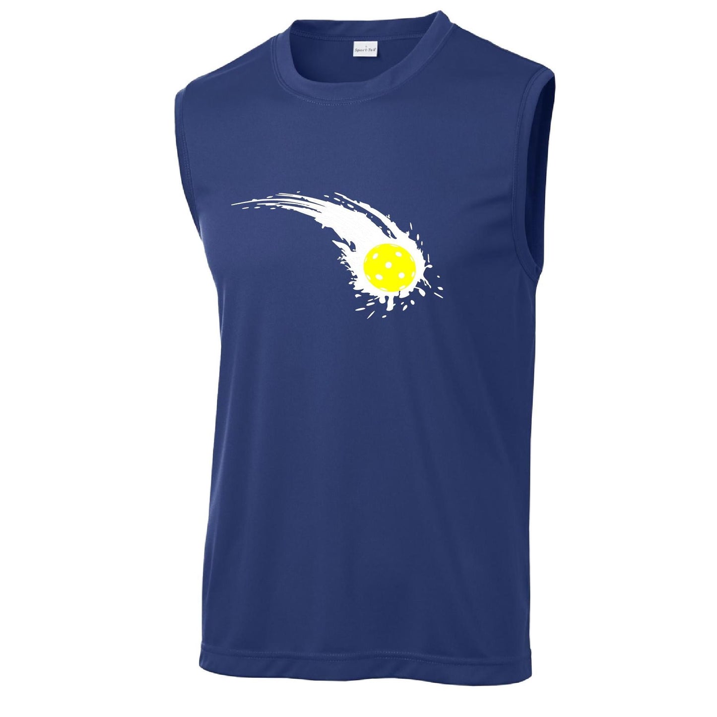 Pickleball Impact | Men’s Sleeveless Athletic Performance T-Shirts | 100% Polyester