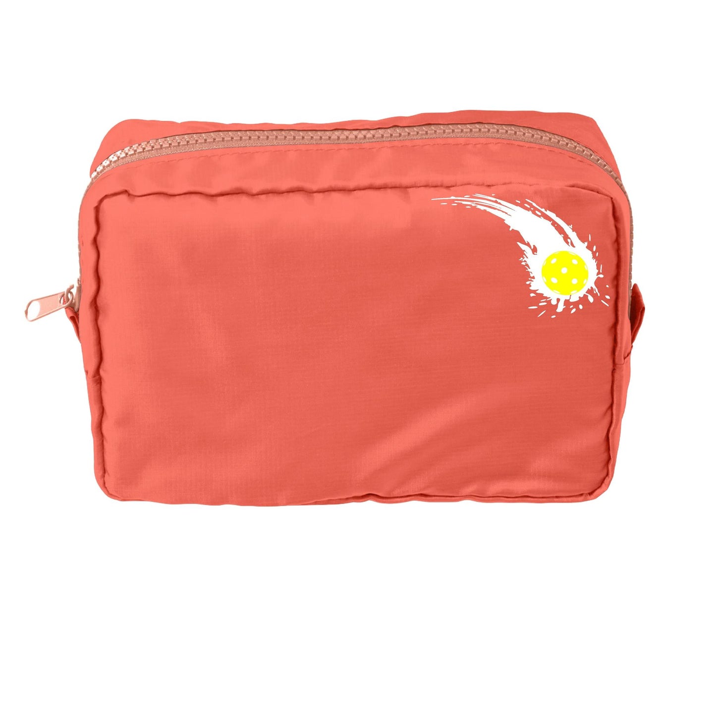 Pickleball Impact | Pickleball Dimensional Cosmetic Pouch Bag | Small Size Court Dimensional Bag