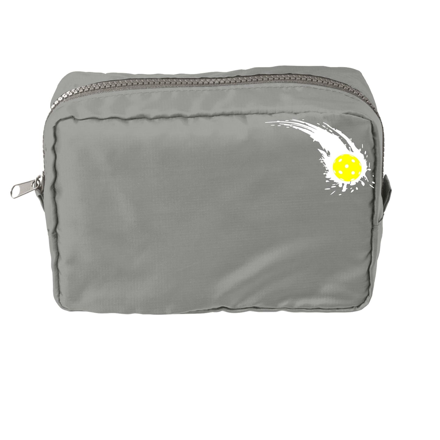 Pickleball Impact | Pickleball Dimensional Cosmetic Pouch Bag | Small Size Court Dimensional Bag