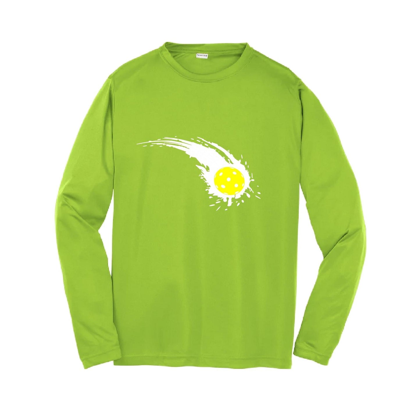 Pickleball Impact | Youth Long Sleeve Pickleball Performance T-Shirts | 100% Polyester