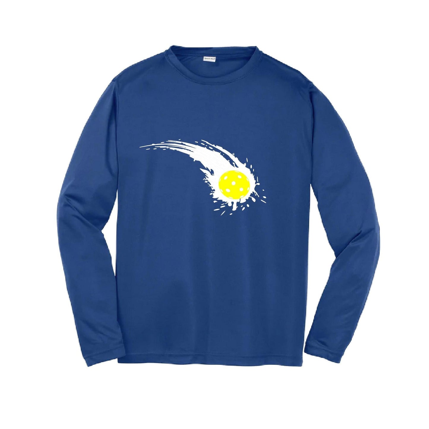 Pickleball Impact | Youth Long Sleeve Pickleball Performance T-Shirts | 100% Polyester