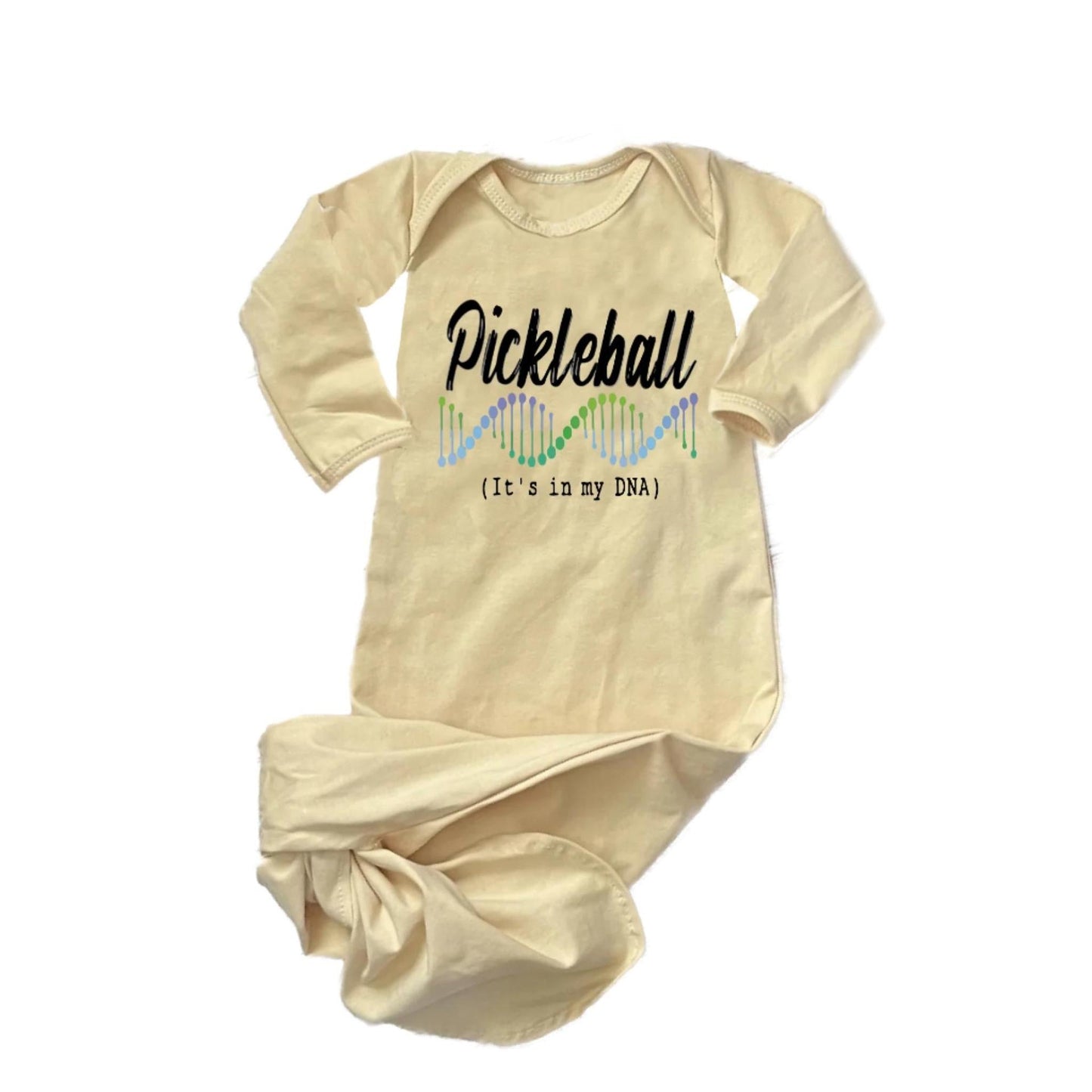 Pickleball Is In My DNA | Baby Knotted Sleeper