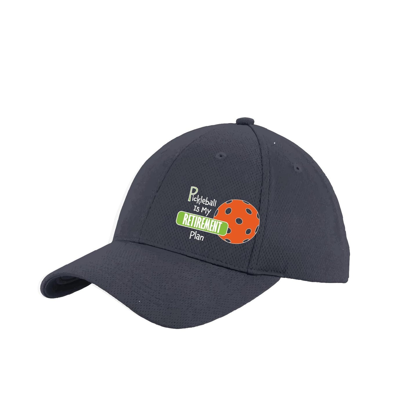 Pickleball Is My Retirement Plan (Customizable) | Pickleball Hat | Moisture-Wicking 100% Polyester