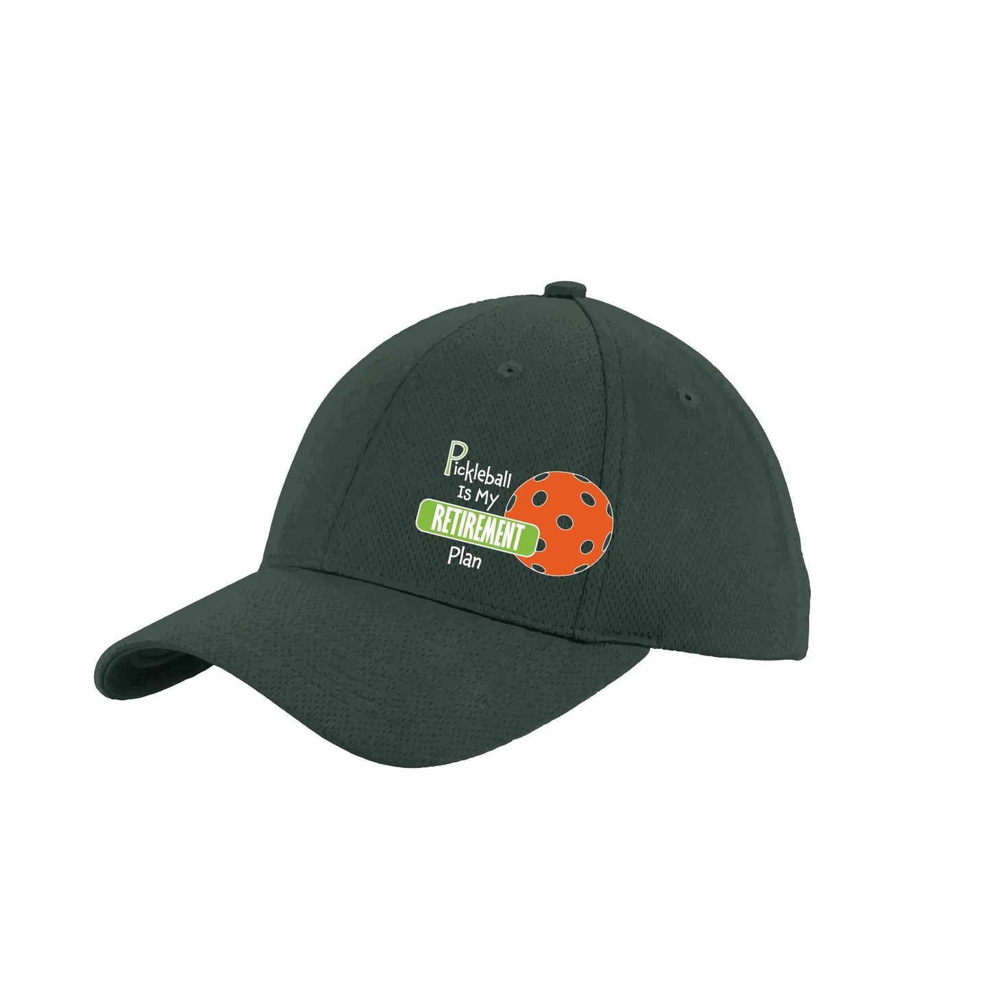 Pickleball Is My Retirement Plan (Customizable) | Pickleball Hat | Moisture-Wicking 100% Polyester