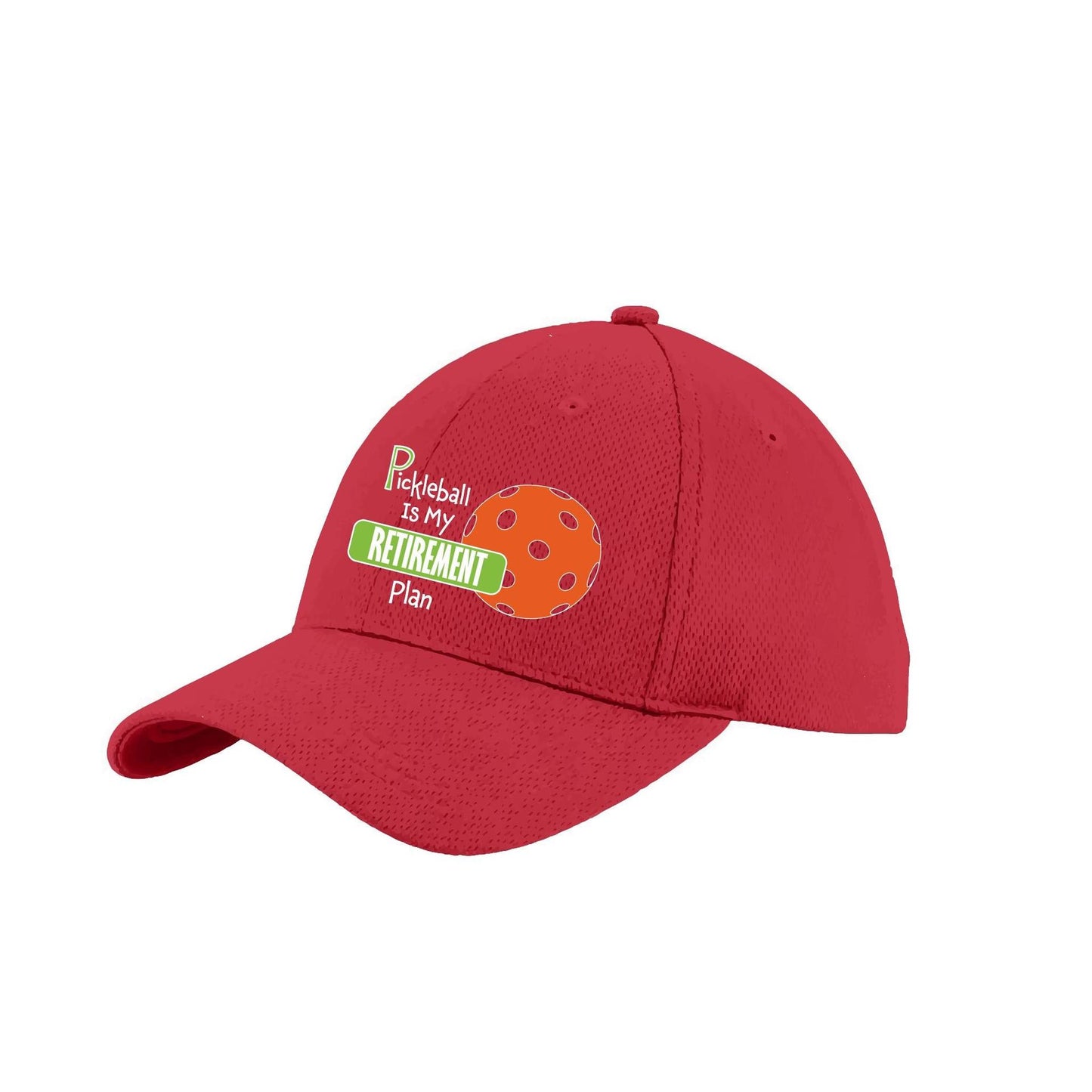 Pickleball Is My Retirement Plan (Customizable) | Pickleball Hat | Moisture-Wicking 100% Polyester
