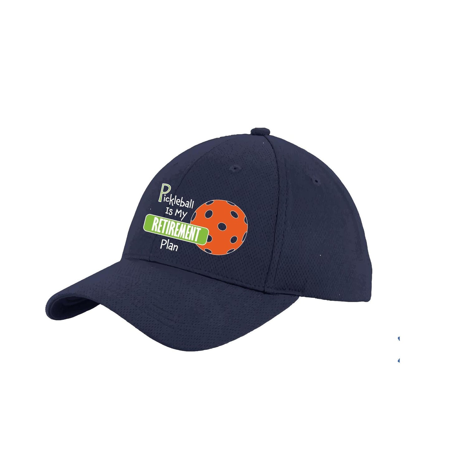 Pickleball Is My Retirement Plan (Customizable) | Pickleball Hat | Moisture-Wicking 100% Polyester