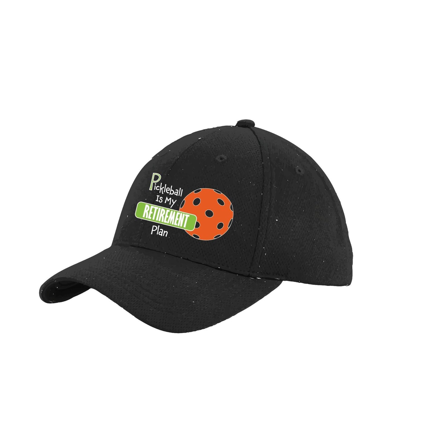 Pickleball Is My Retirement Plan (Customizable) | Pickleball Hat | Moisture-Wicking 100% Polyester