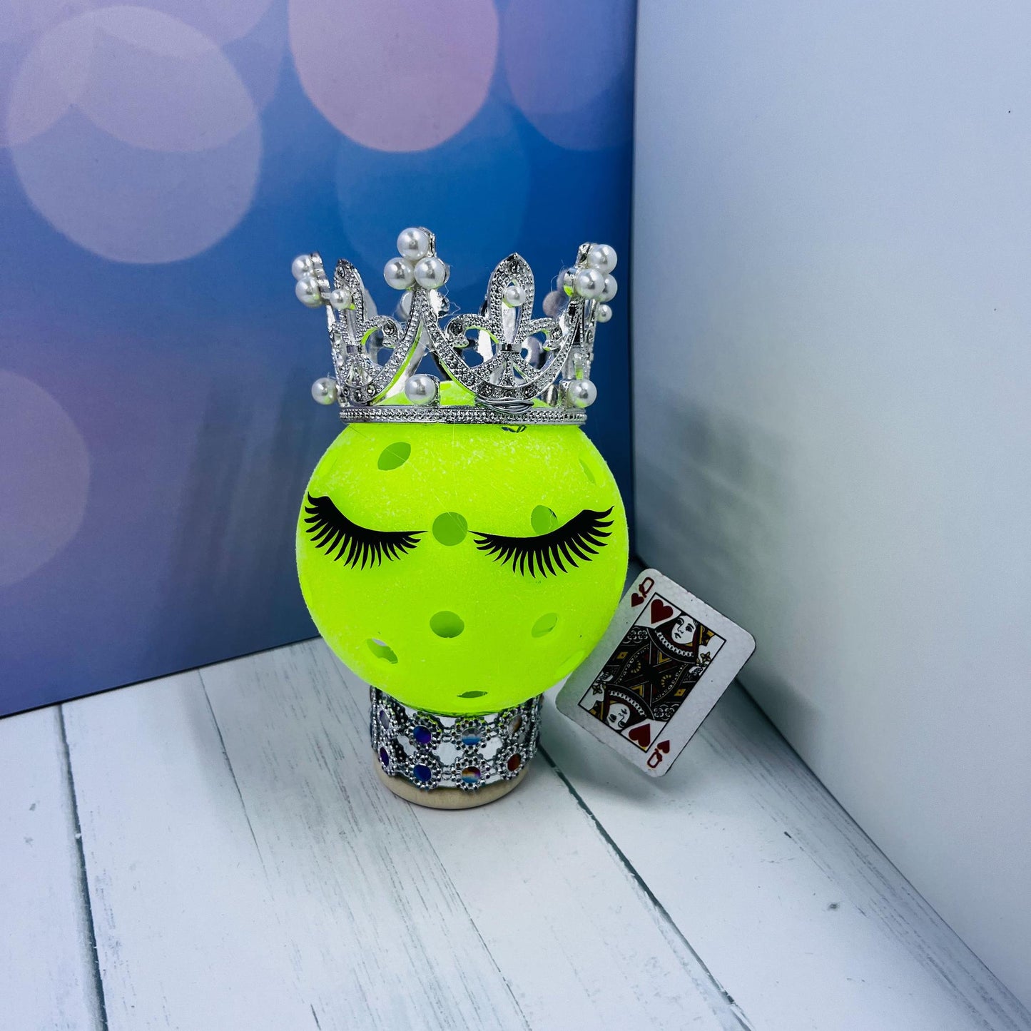 Pickleball King Or Pickleball Queen Gnome | Pickleball Gnomes | Fun Pickleball Gifts