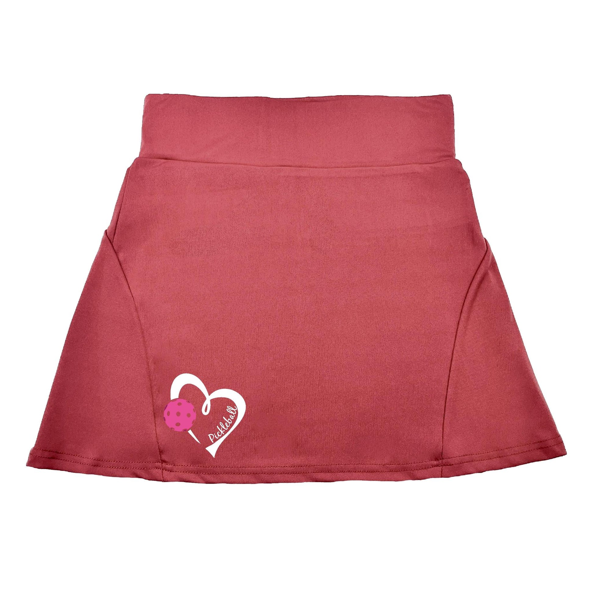 Pickleball Love (Pink) | Women's Flirty Pickleball Skort
