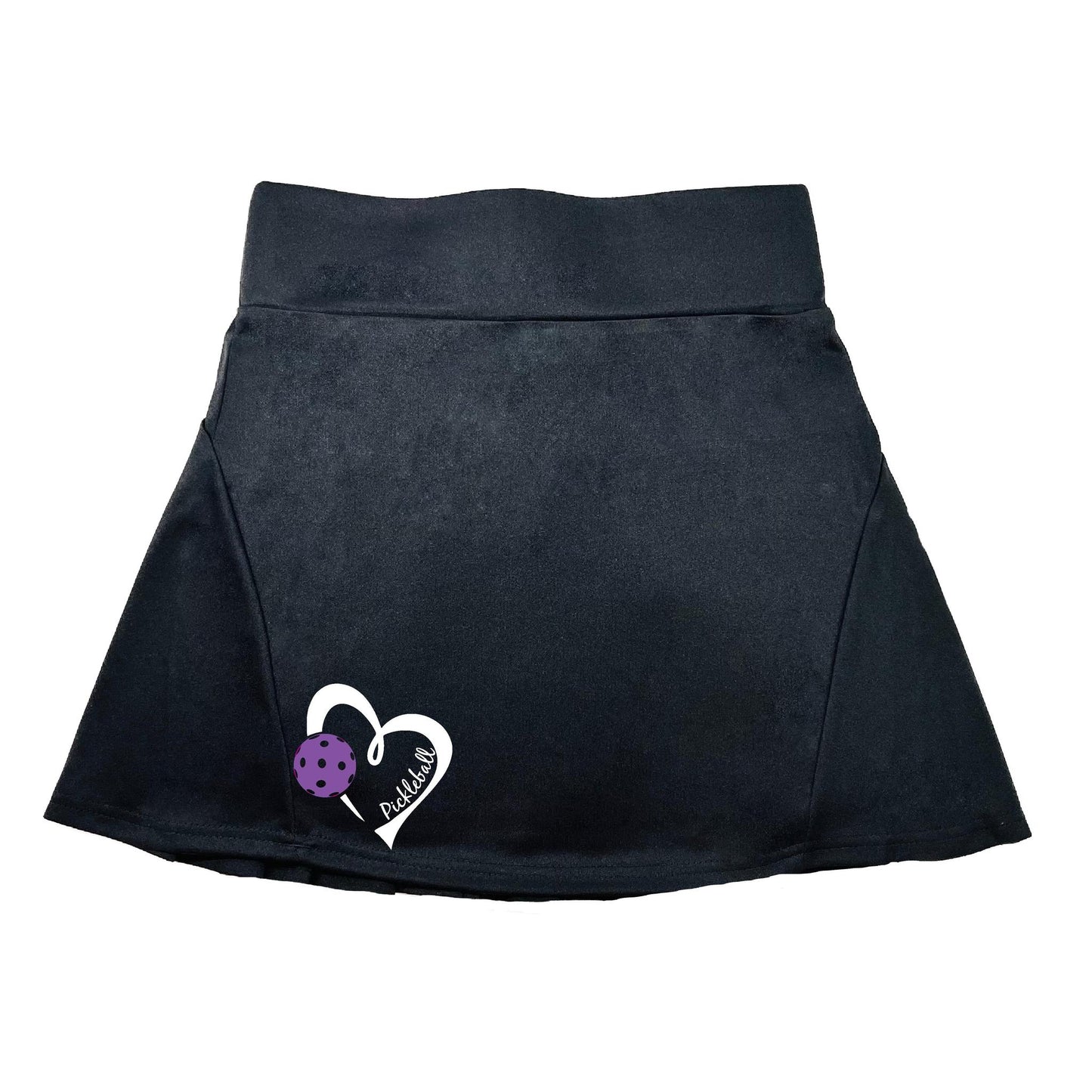 Pickleball Love (Purple) | Women's Flirty Pickleball Skort