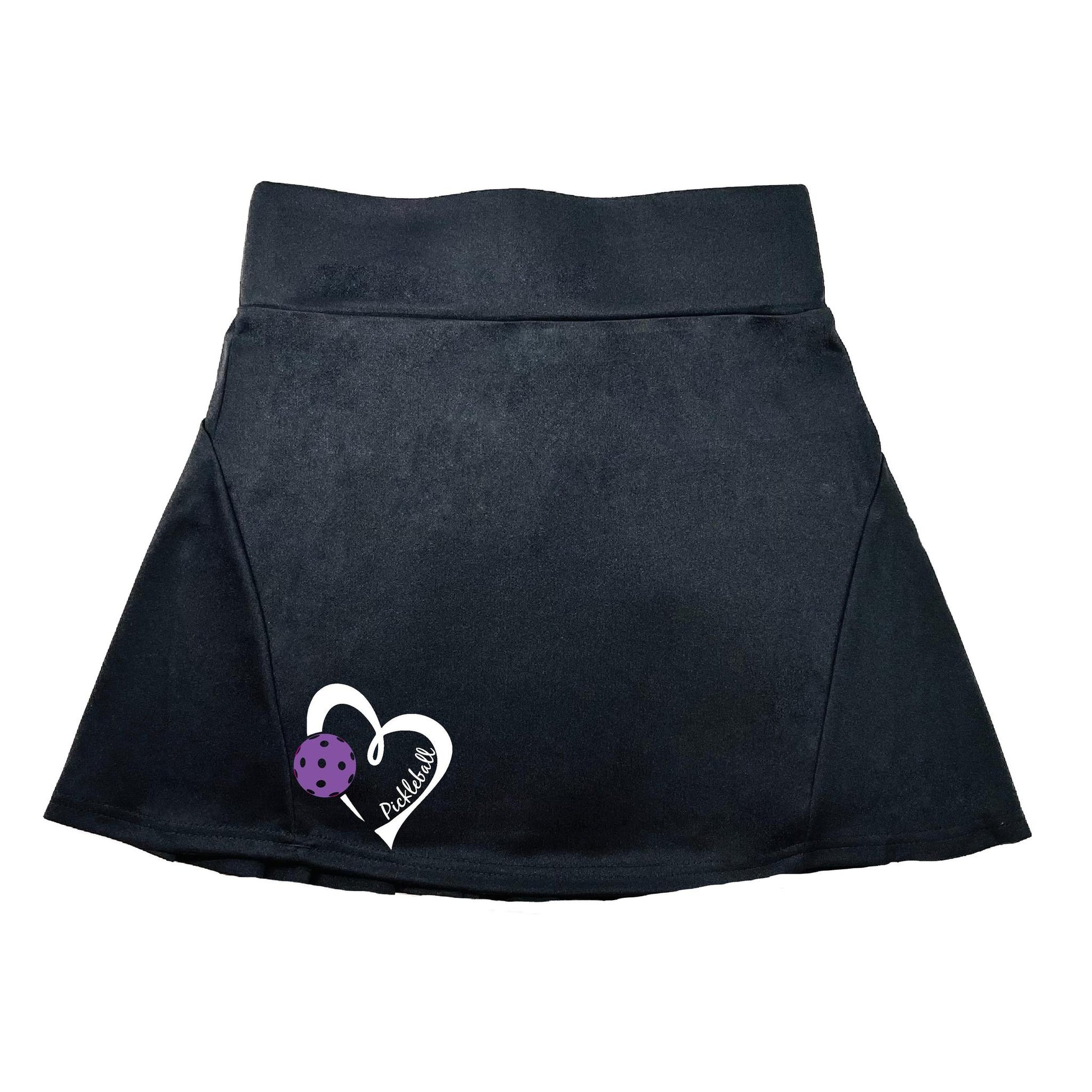 Pickleball Love (Purple) | Women's Flirty Pickleball Skort